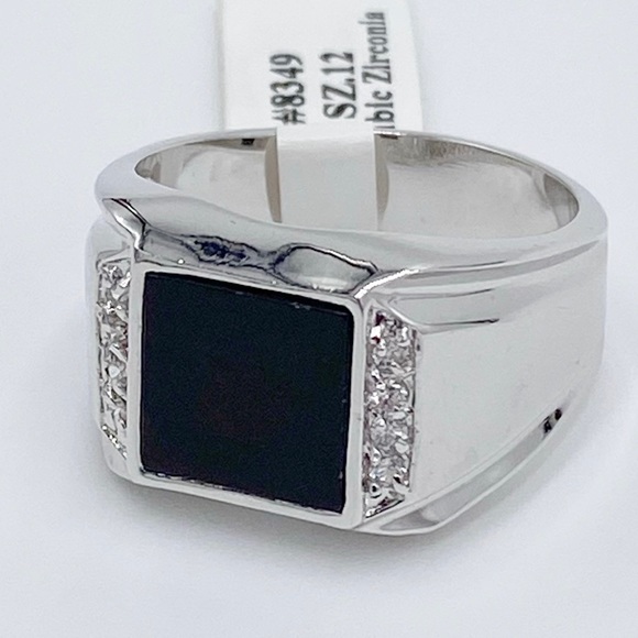 Park Lane Onyx Ring Size12 - Picture 1 of 11